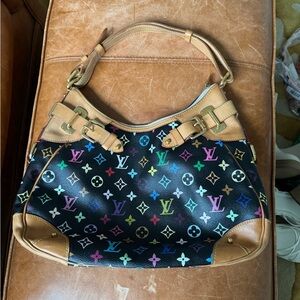 COPY - Louis Vuitton Multicolor Black Greta Bag